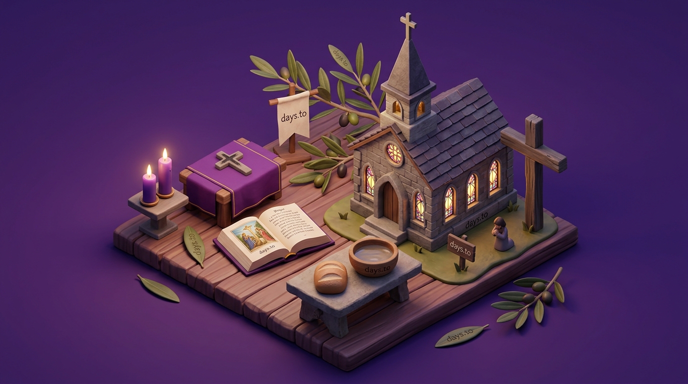 Lent countdown - Holidays