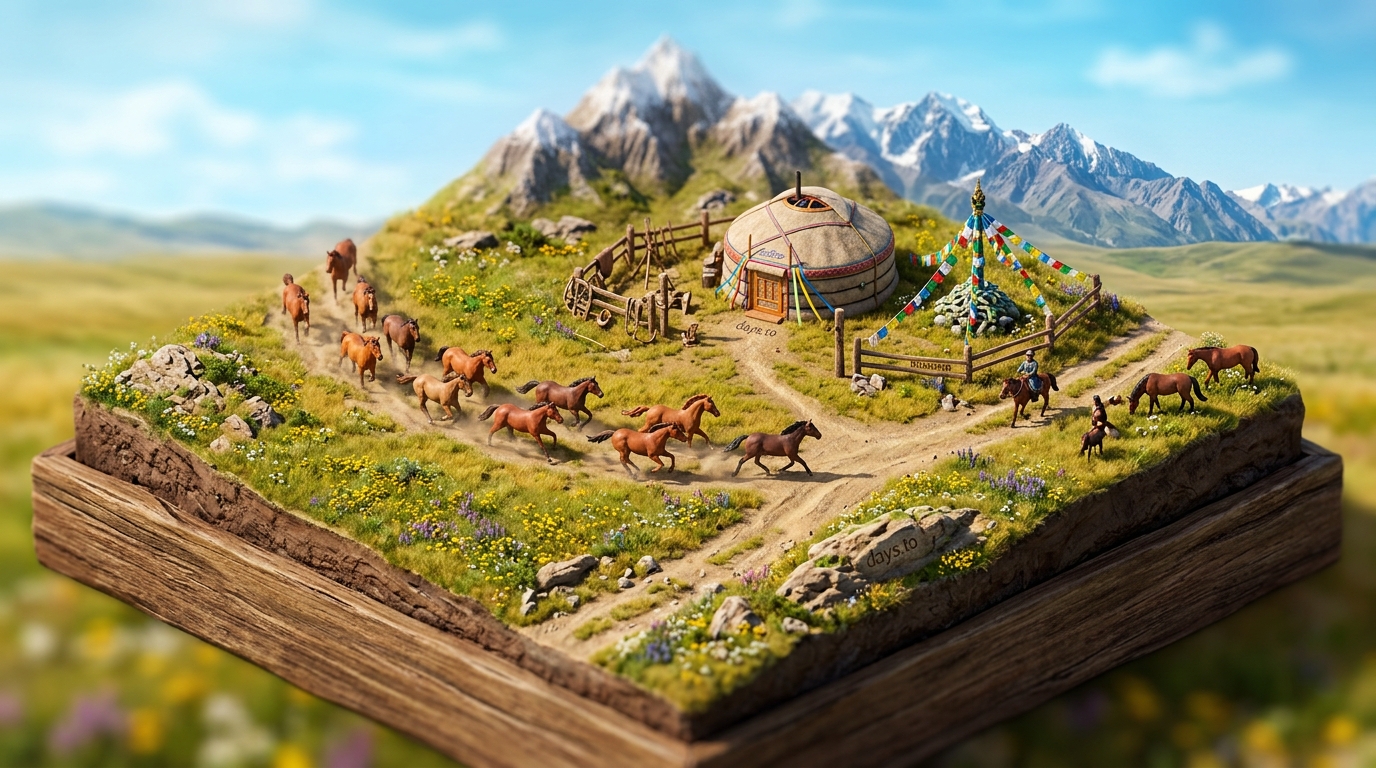 Year of the Horse countdown - Holidays
