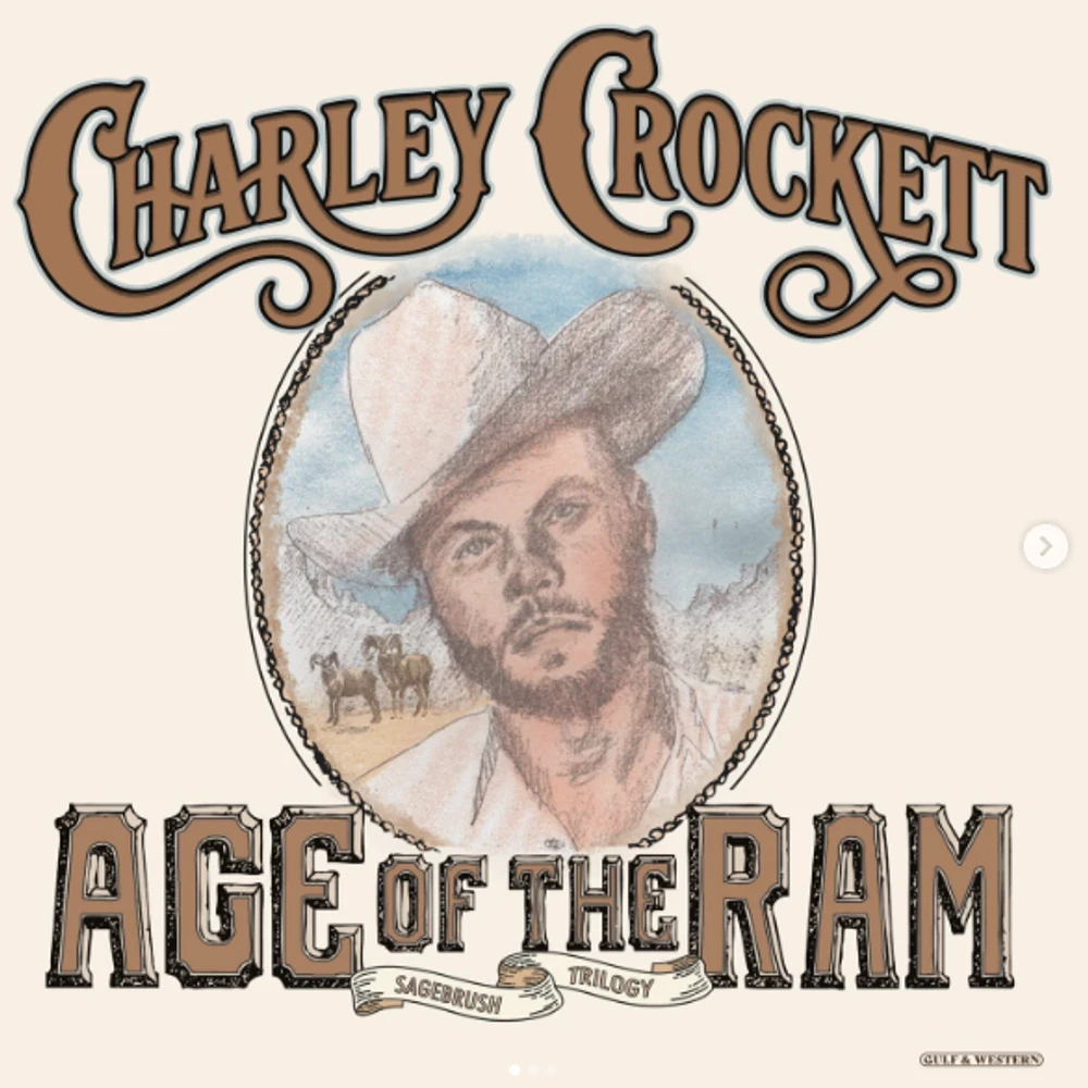 Charley Crockett - Age of the Ram Release Date countdown - Music