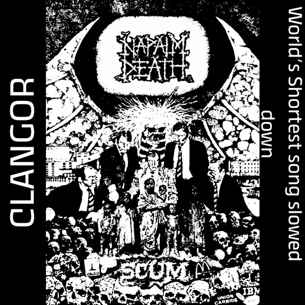 Clangor - World's Shortest Song Slowed Down Release Date countdown - Music