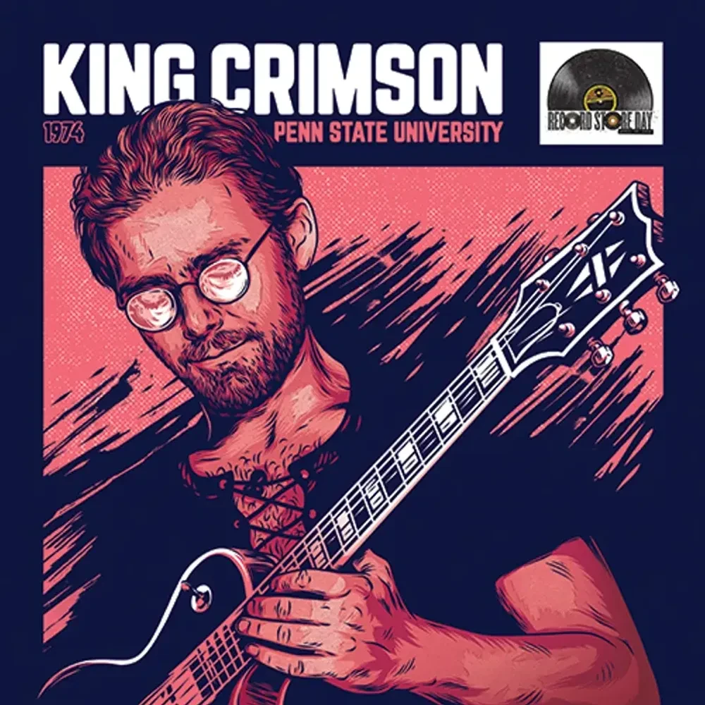 King Crimson - Live - Penn State University 29 June 1974 Release Date countdown - Music