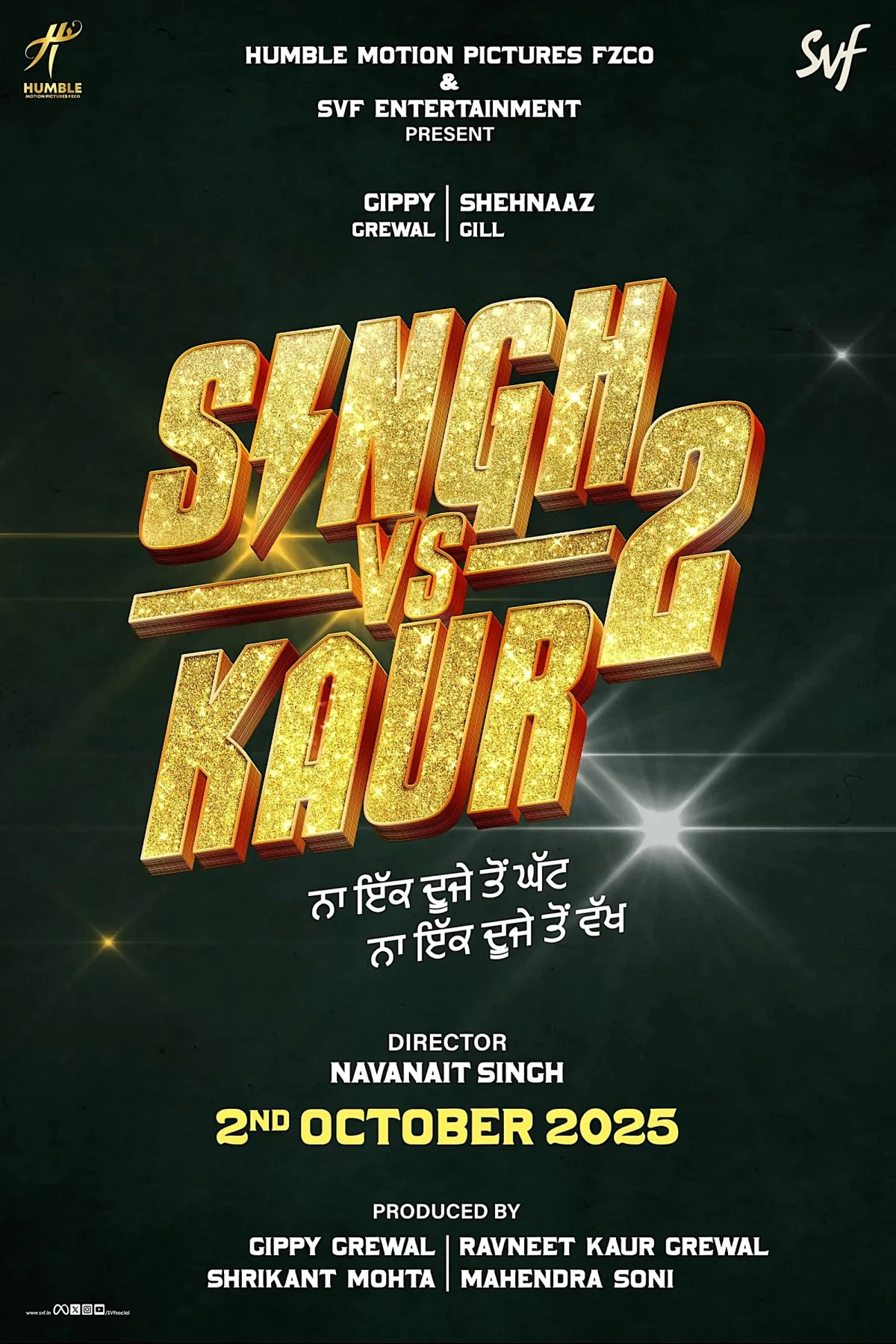 Singh vs Kaur 2 countdown - Movie
