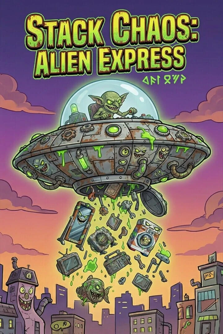Stack Chaos: Alien Express countdown - Jeu