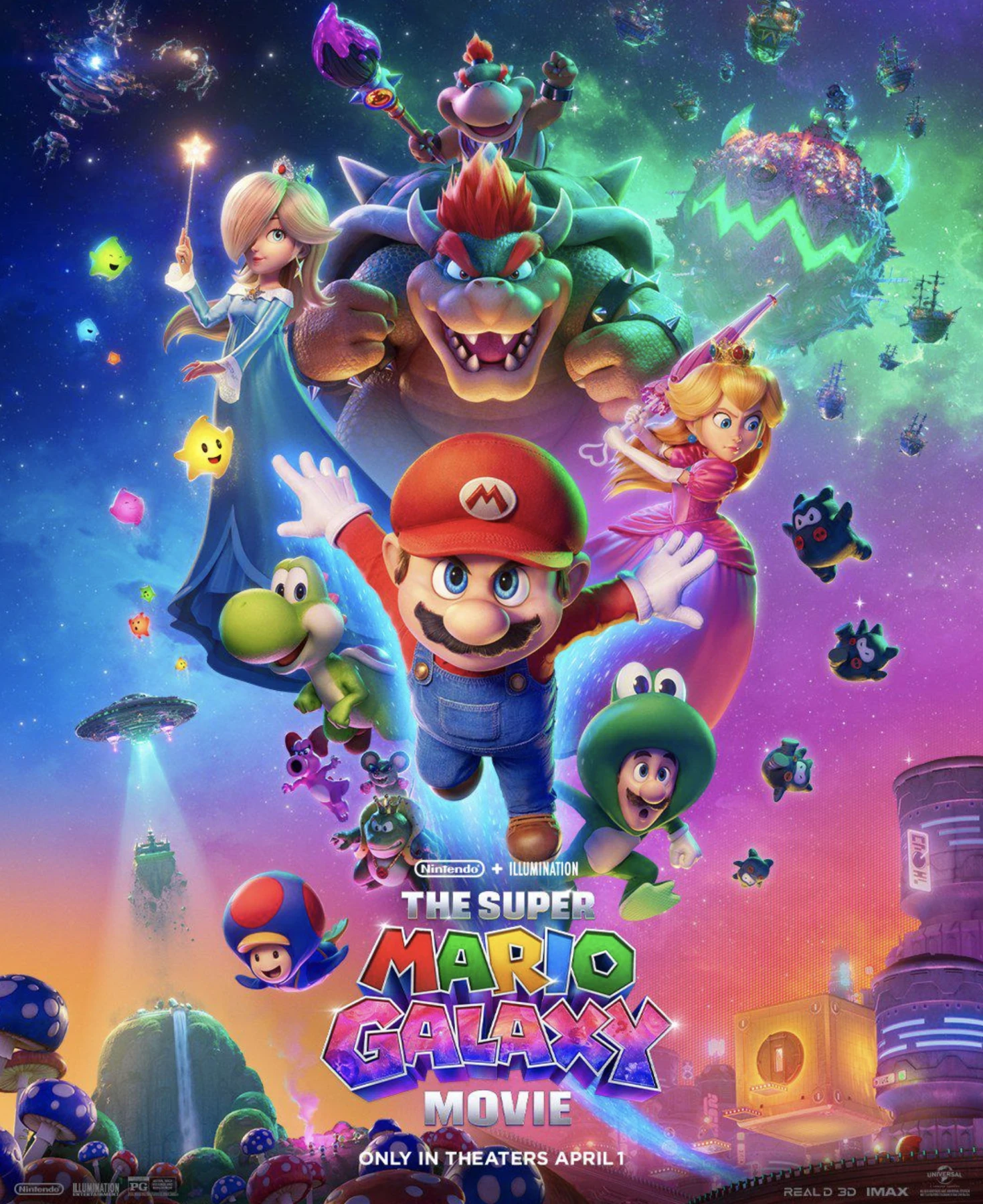Super Mario Galaxy Le Film countdown - Film