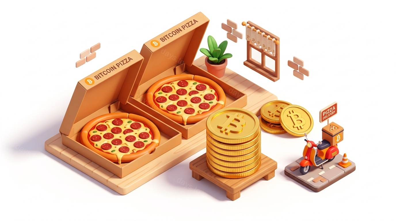 Bitcoin Pizza Day countdown - 科技