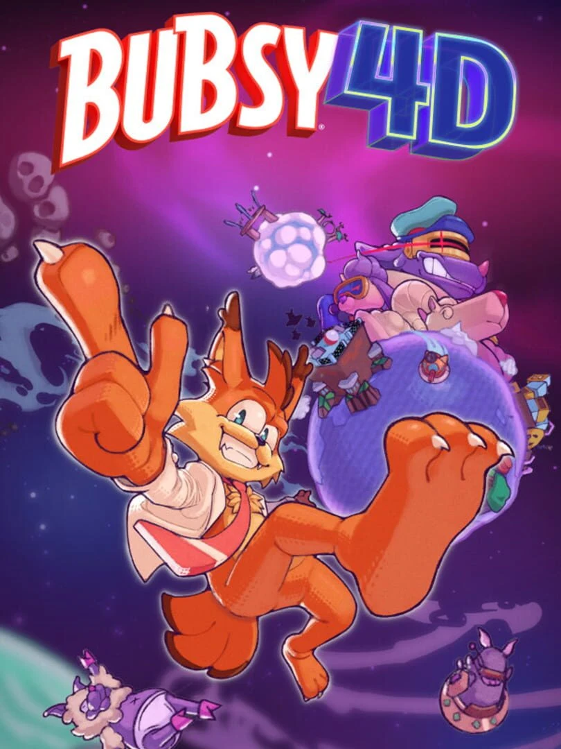 Bubsy 4D countdown - Oyun