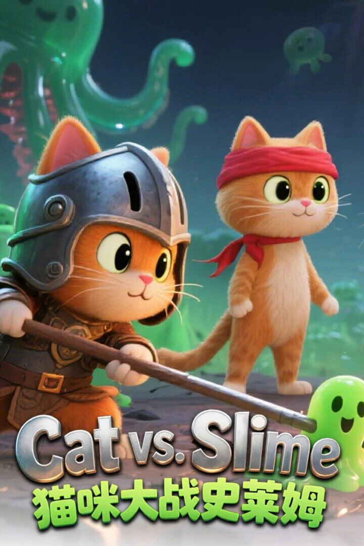 Cat vs. Slime countdown - Oyun
