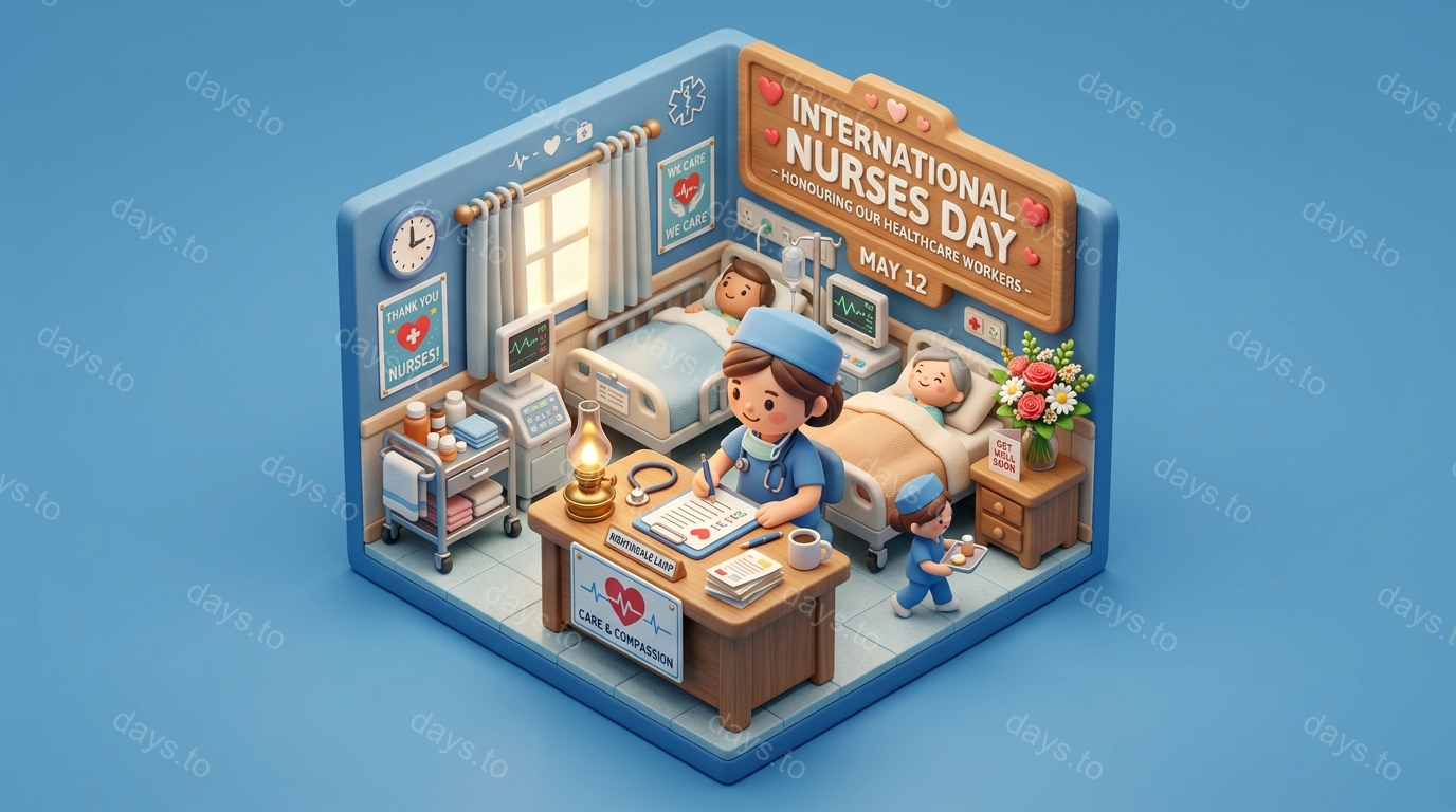 International Nurses Day countdown - Farkındalık
