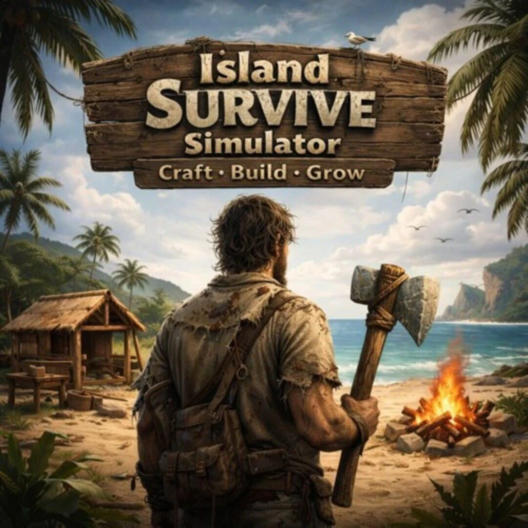 Island Survive Simulator: Craft, Build, Grow countdown - Oyun
