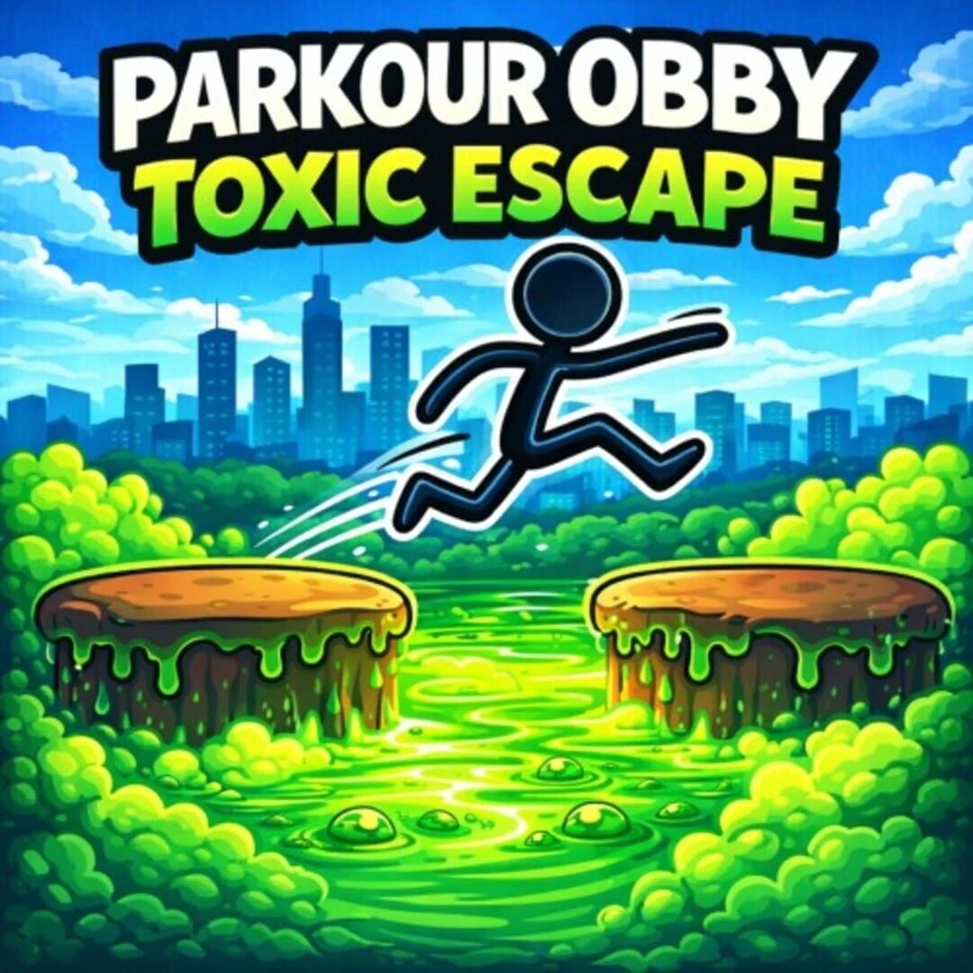 Parkour Obby: Toxic Escape countdown - 游戏
