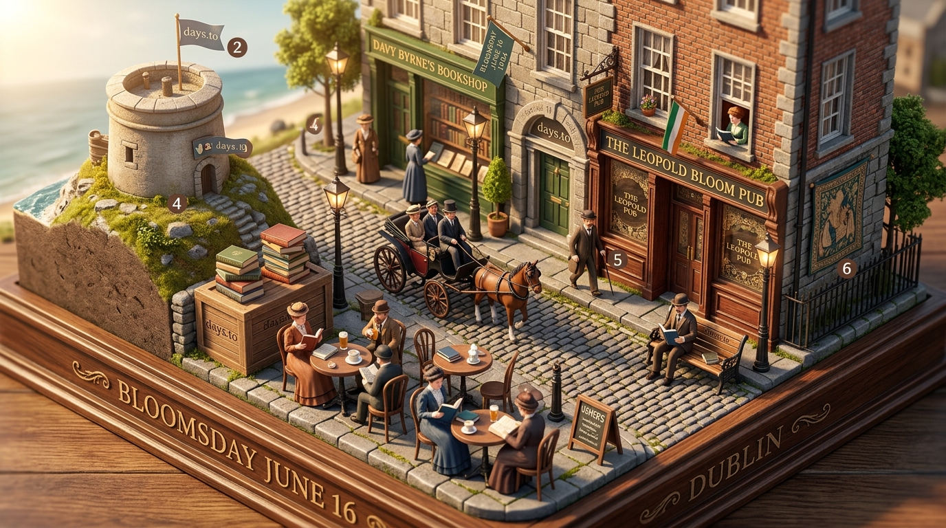 Bloomsday countdown - Holidays
