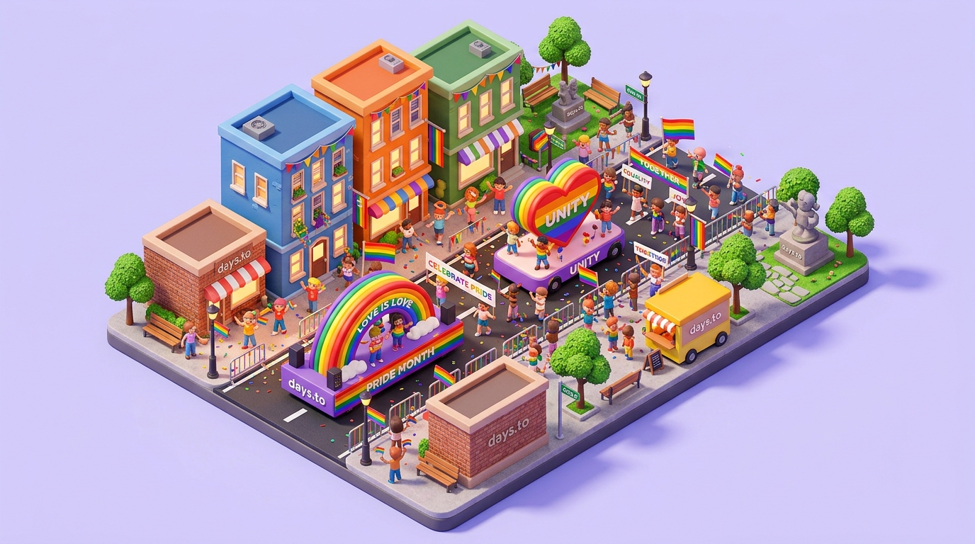 Pride Month countdown - Awareness