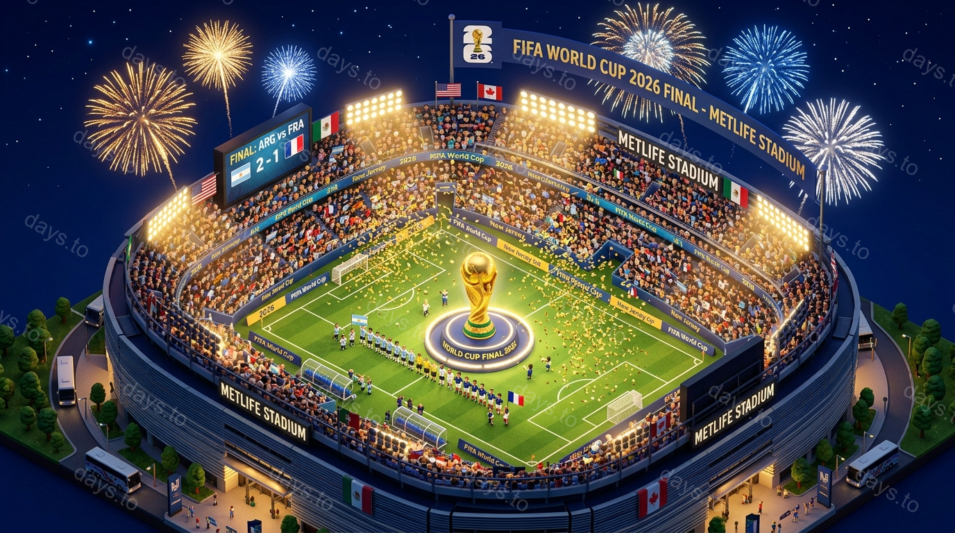 FIFA World Cup 2026 Final countdown - Sport