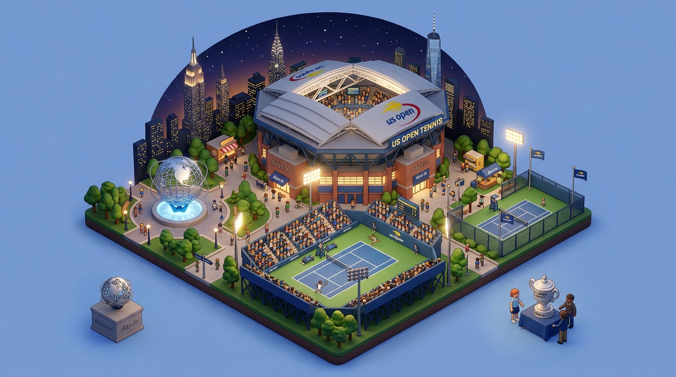 US Open Tennis 2026 countdown - Sport