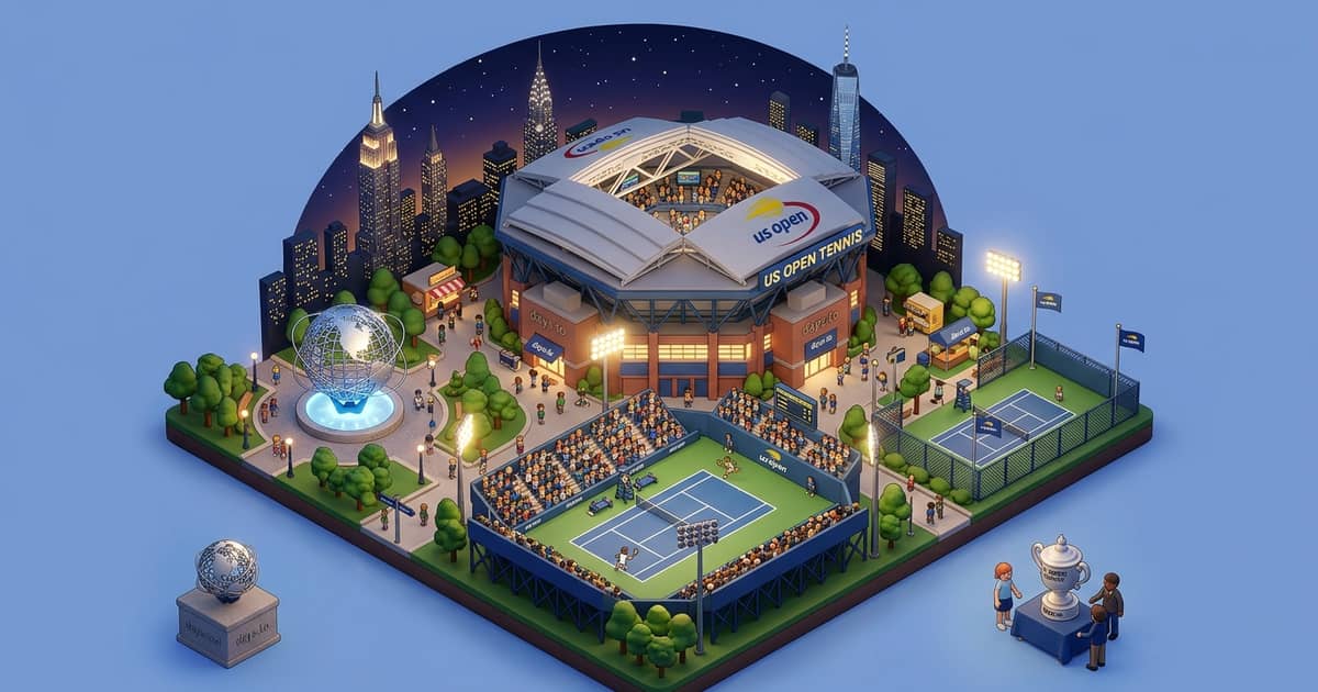 US Open Tennis countdown - Sport