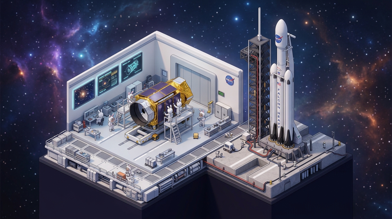 Nancy Grace Roman Space Telescope Launch countdown - Tech