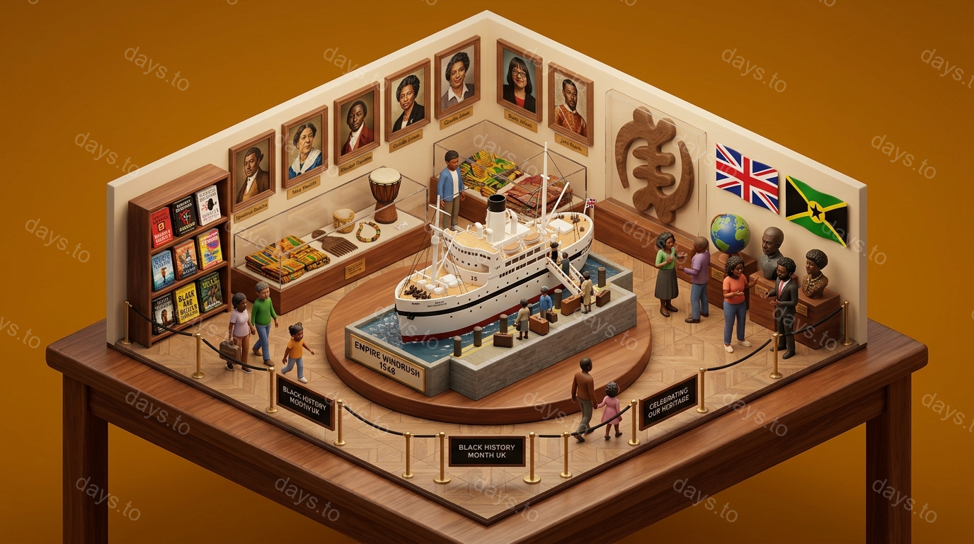 Black History Month (UK) countdown - Awareness
