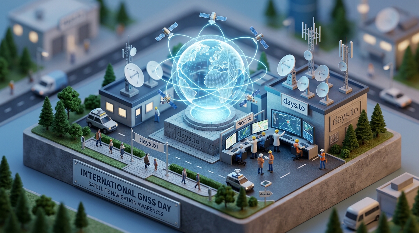 International GNSS Day countdown - Awareness