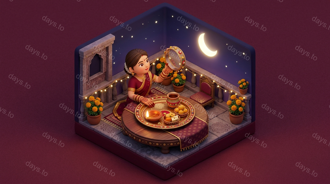 Karva Chauth countdown - Holidays