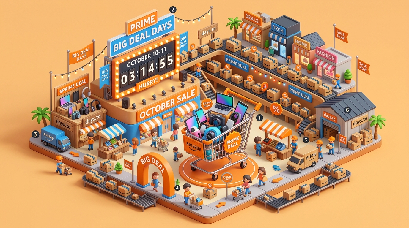 Prime Big Deal Days October 2026 countdown - Tech