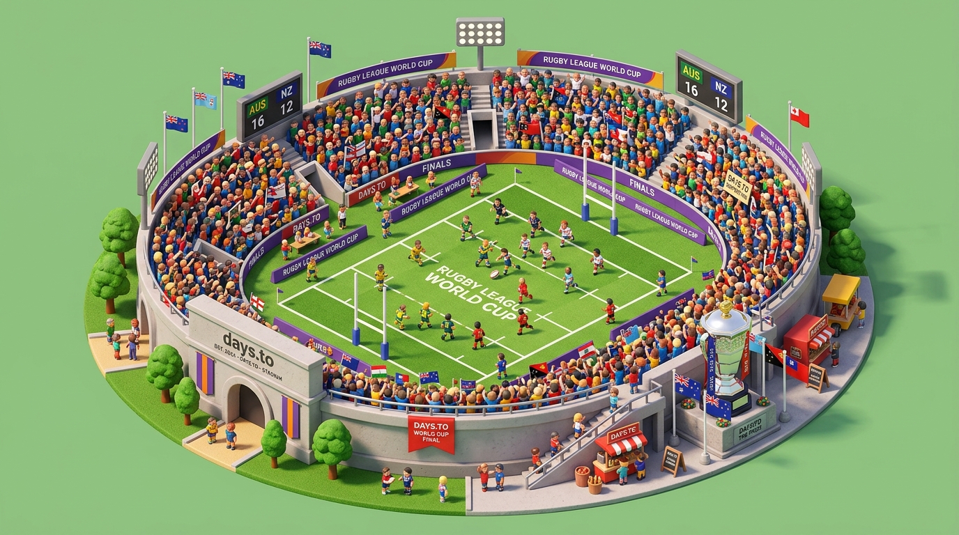 Rugby League World Cup 2026 countdown - Sport