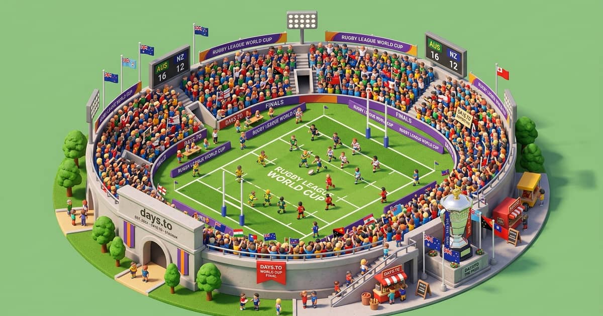 Rugby League World Cup countdown - Sport