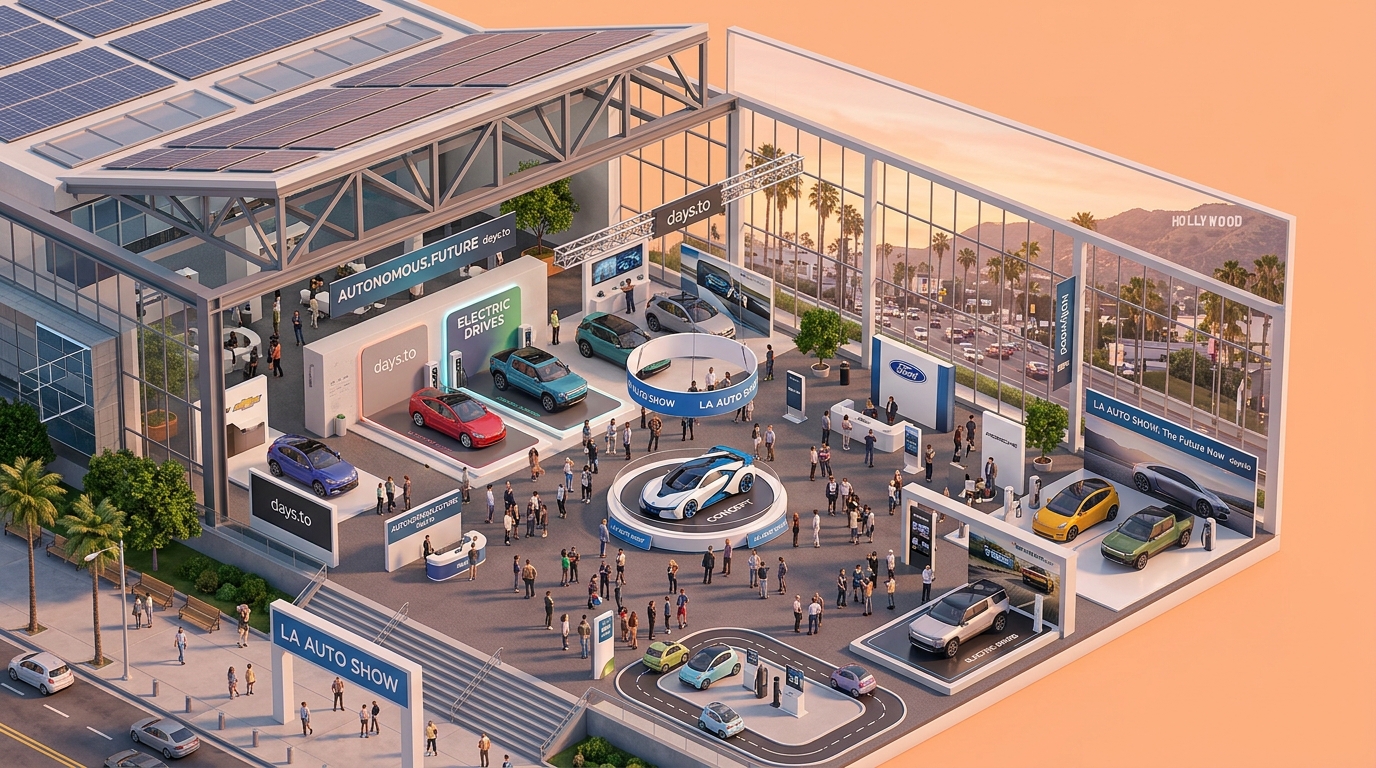 LA Auto Show 2026 countdown - Tech
