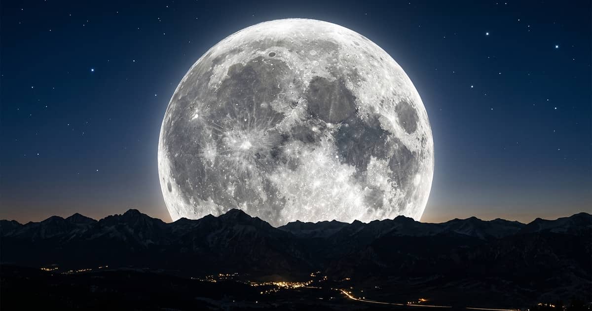 Supermoon countdown - Space