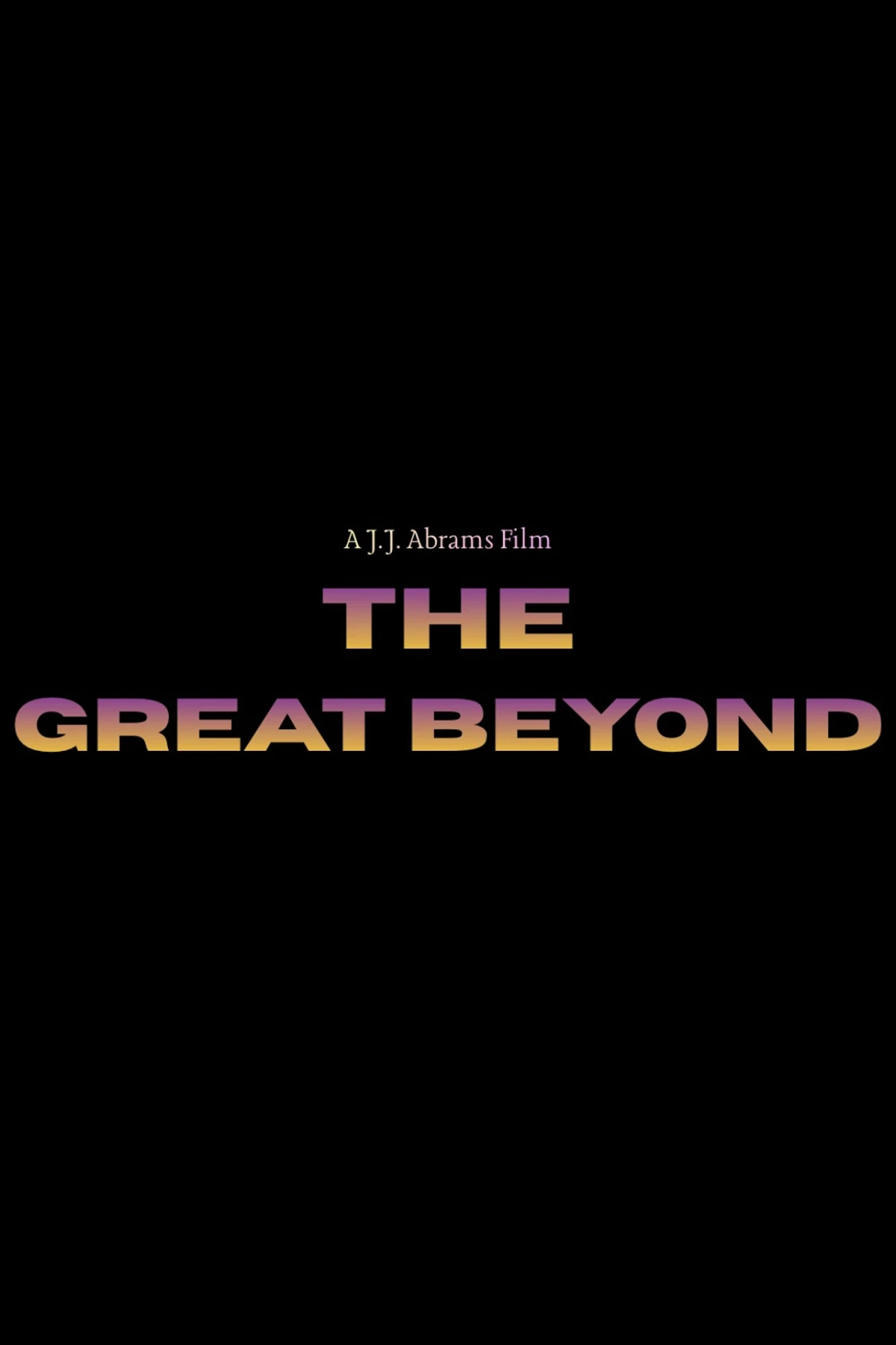 The Great Beyond countdown - Film