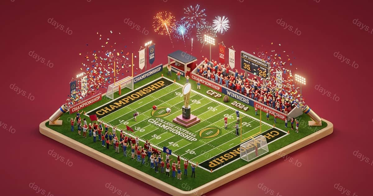 College Football Playoff countdown - Sport