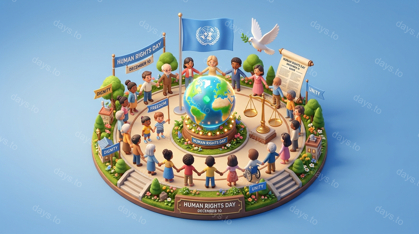 Human Rights Day countdown - Awareness