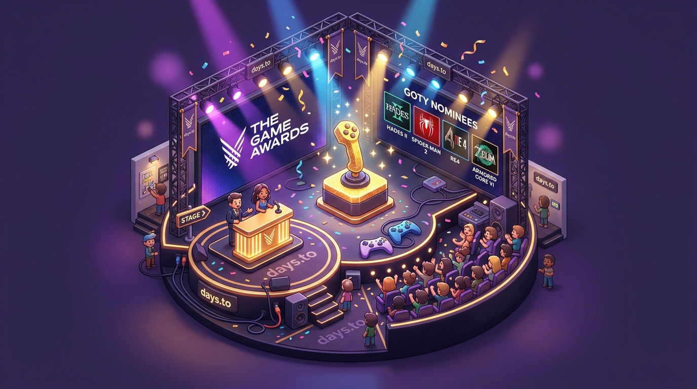 The Game Awards 2026 countdown - Gaming