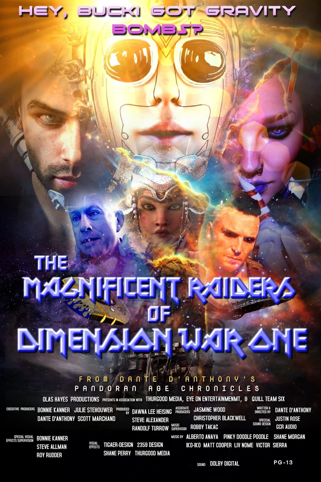 The Magnificent Raiders of Dimension War One countdown - Фильм