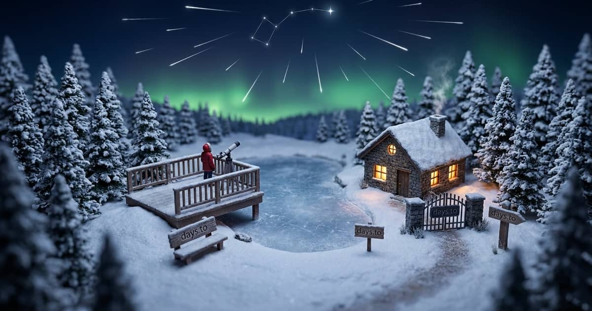 Ursid Meteor Shower countdown - Space