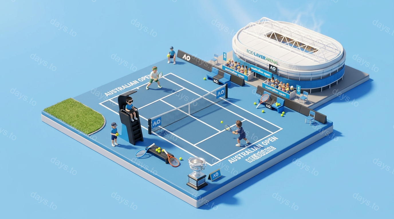 Australian Open 2027 countdown - Sport