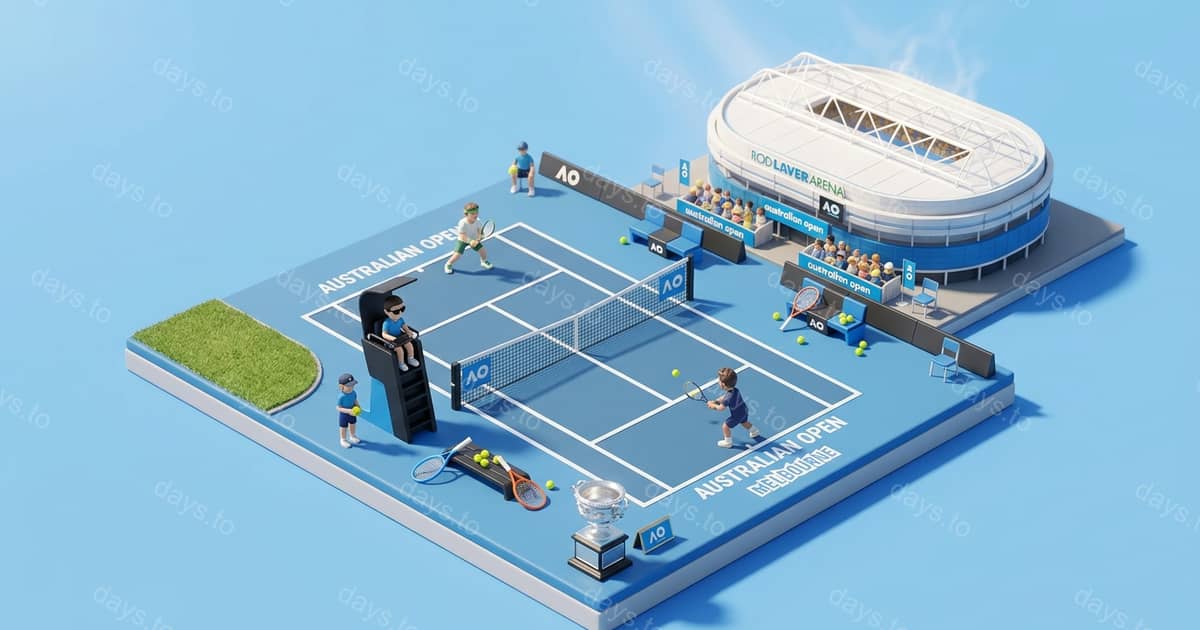 Australian Open countdown - Sport