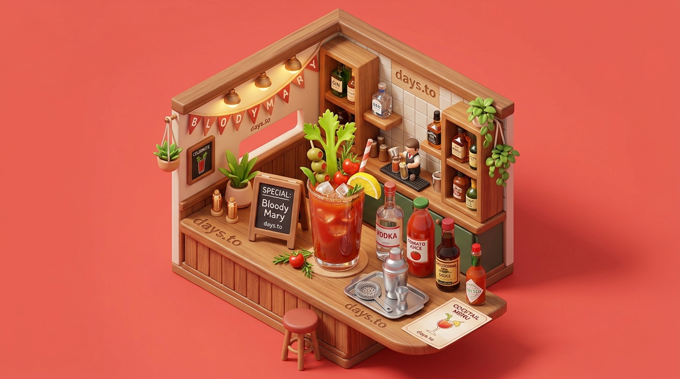 Bloody Mary Day countdown - Awareness