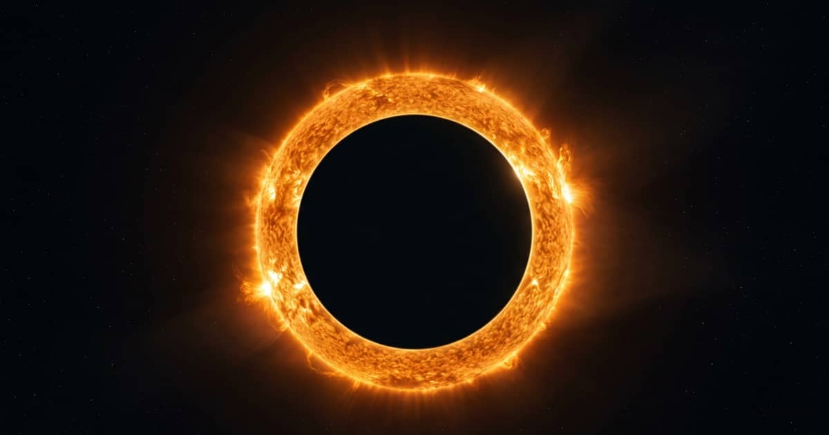 Annular Solar Eclipse countdown - Space