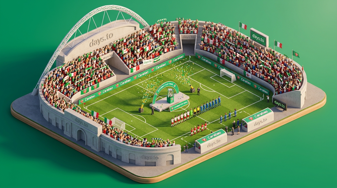 Carabao Cup Final 2027 countdown - Sport
