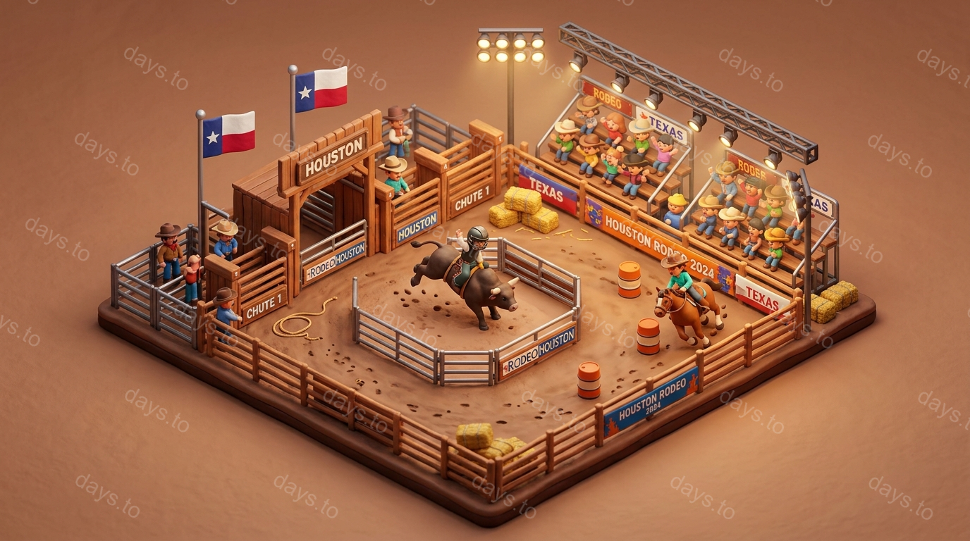 Houston Rodeo 2027 countdown - Sport