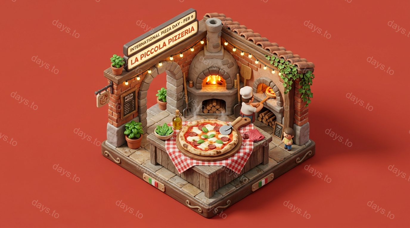 International Pizza Day countdown - Awareness