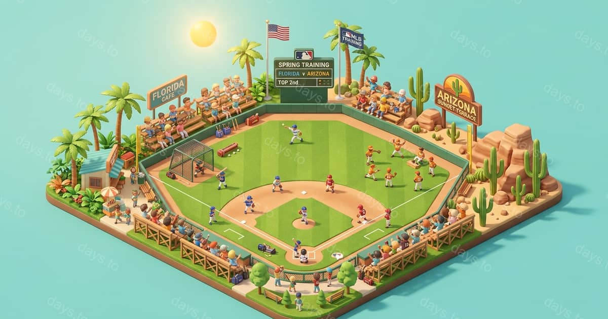 MLB Spring Training countdown - Sport