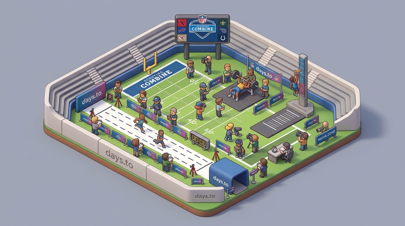NFL Scouting Combine 2027 countdown - Sport