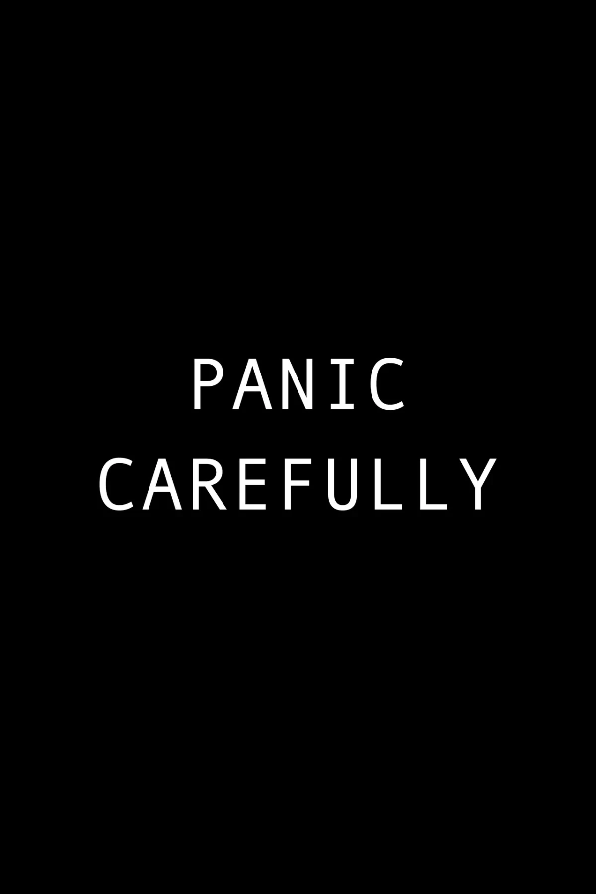 Panic Carefully countdown - Movie