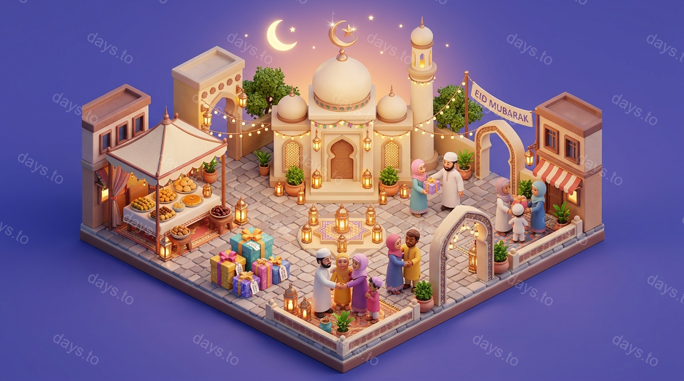 Eid al-Fitr countdown - Holidays