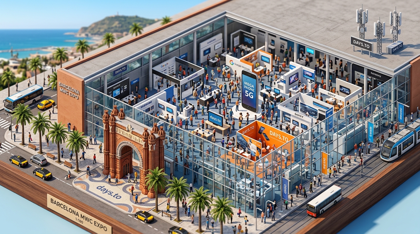 MWC Barcelona 2027 countdown - Tech
