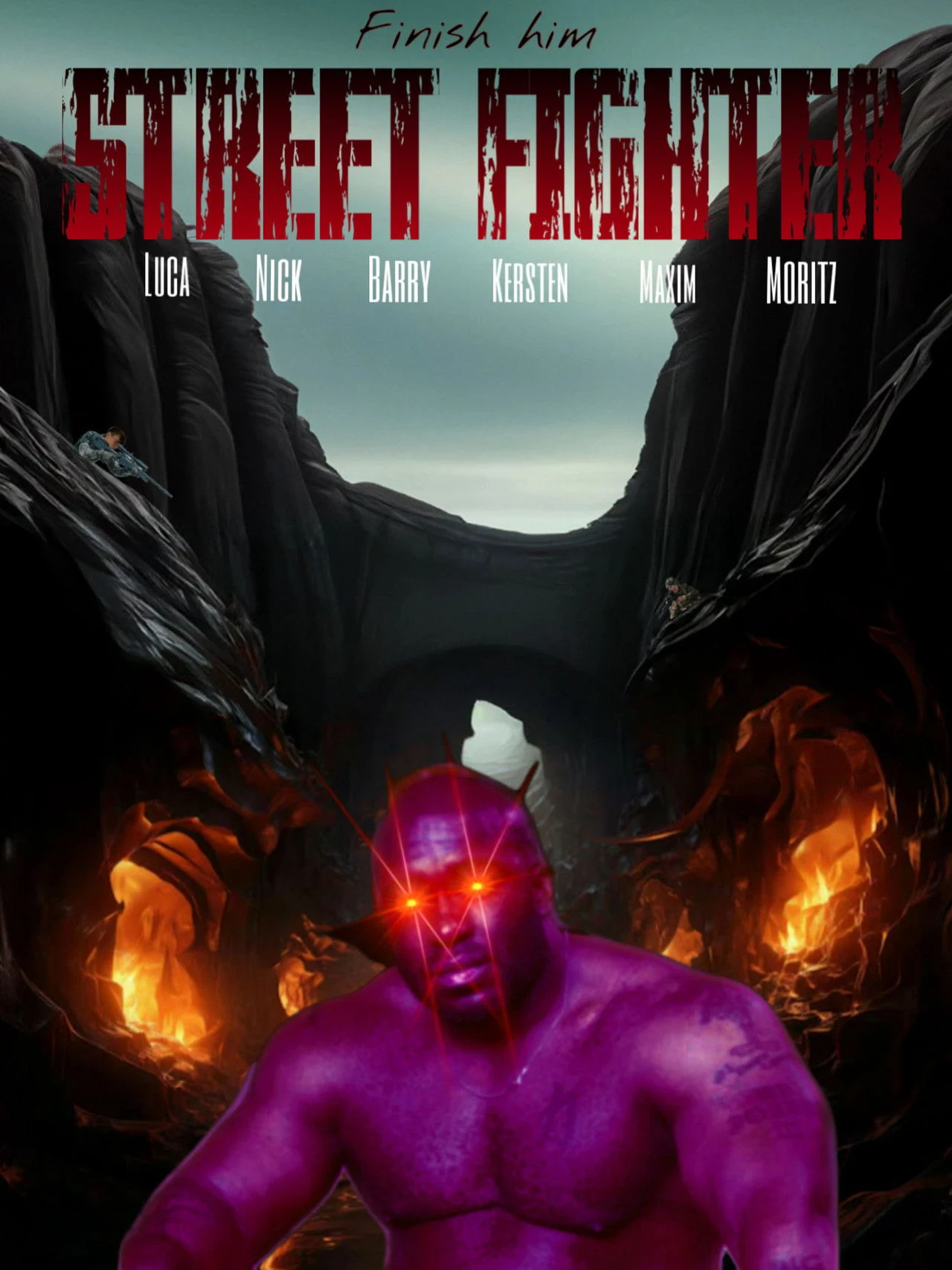 Street Fighter 8 (Finish Him) countdown - Movie