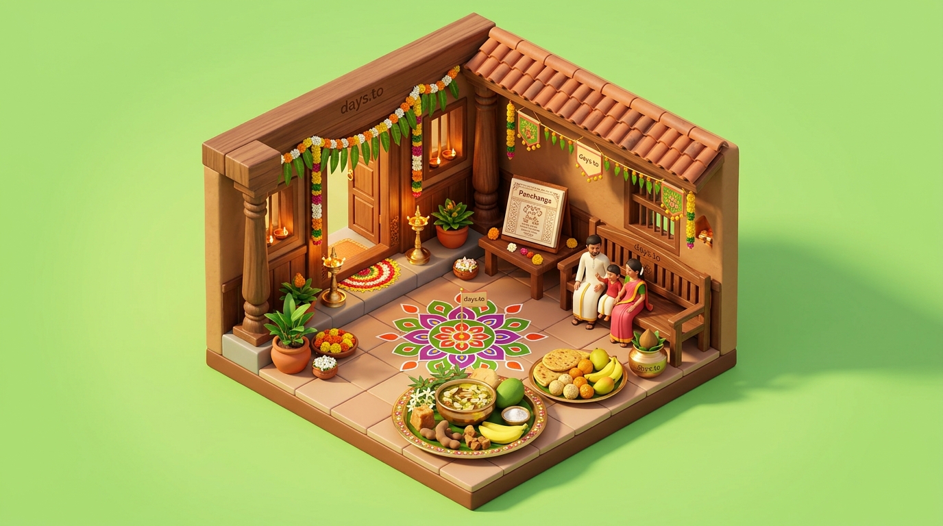 Ugadi countdown - Holidays