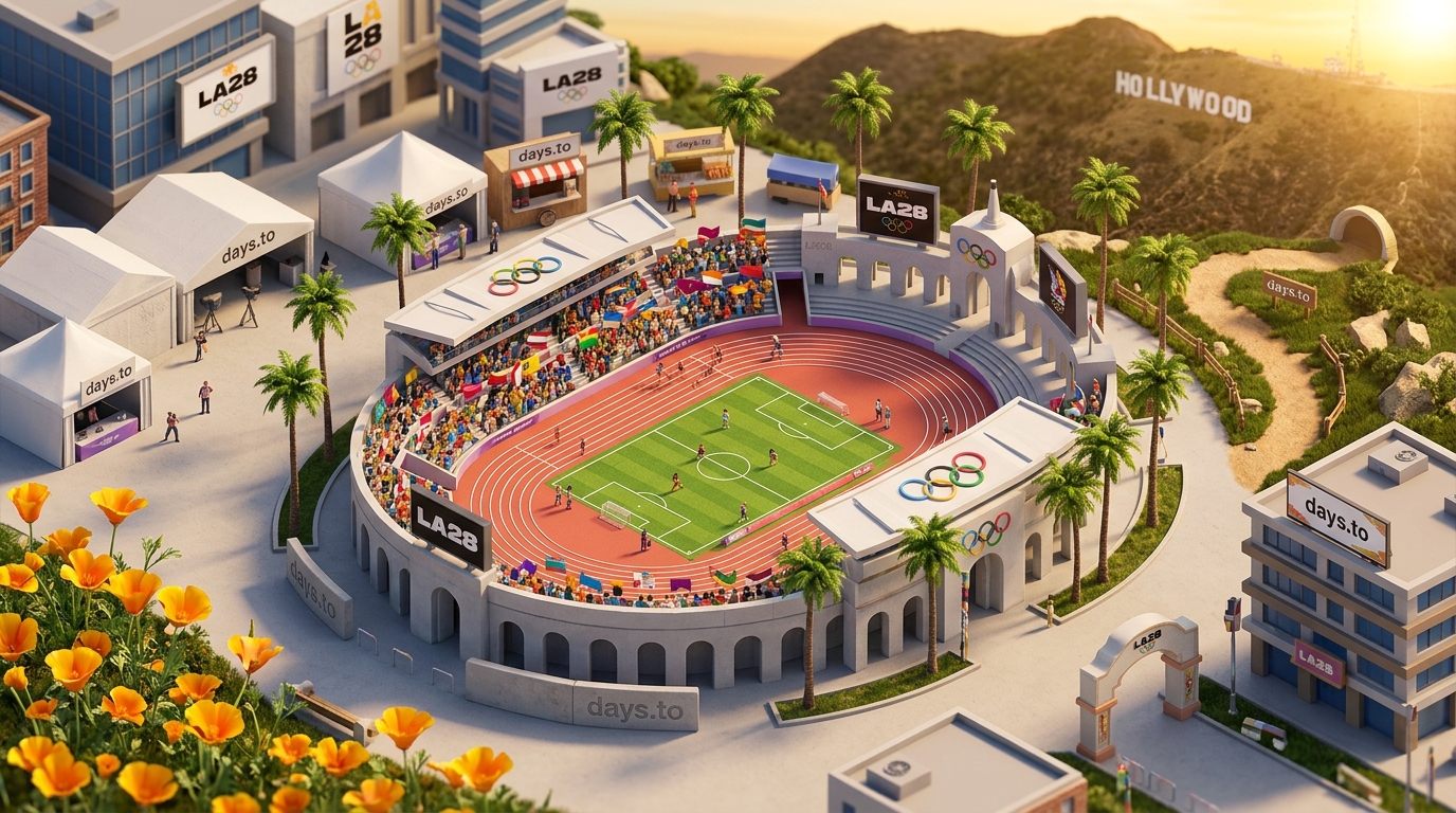 Summer Olympics 2028 countdown - Sport