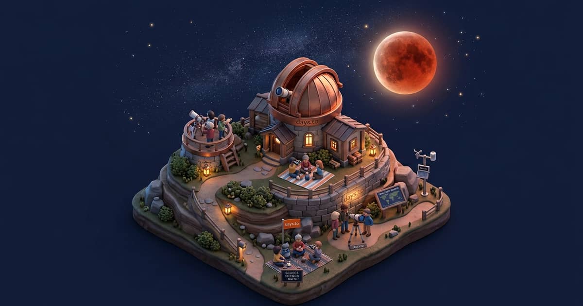 Total Lunar Eclipse countdown - Space